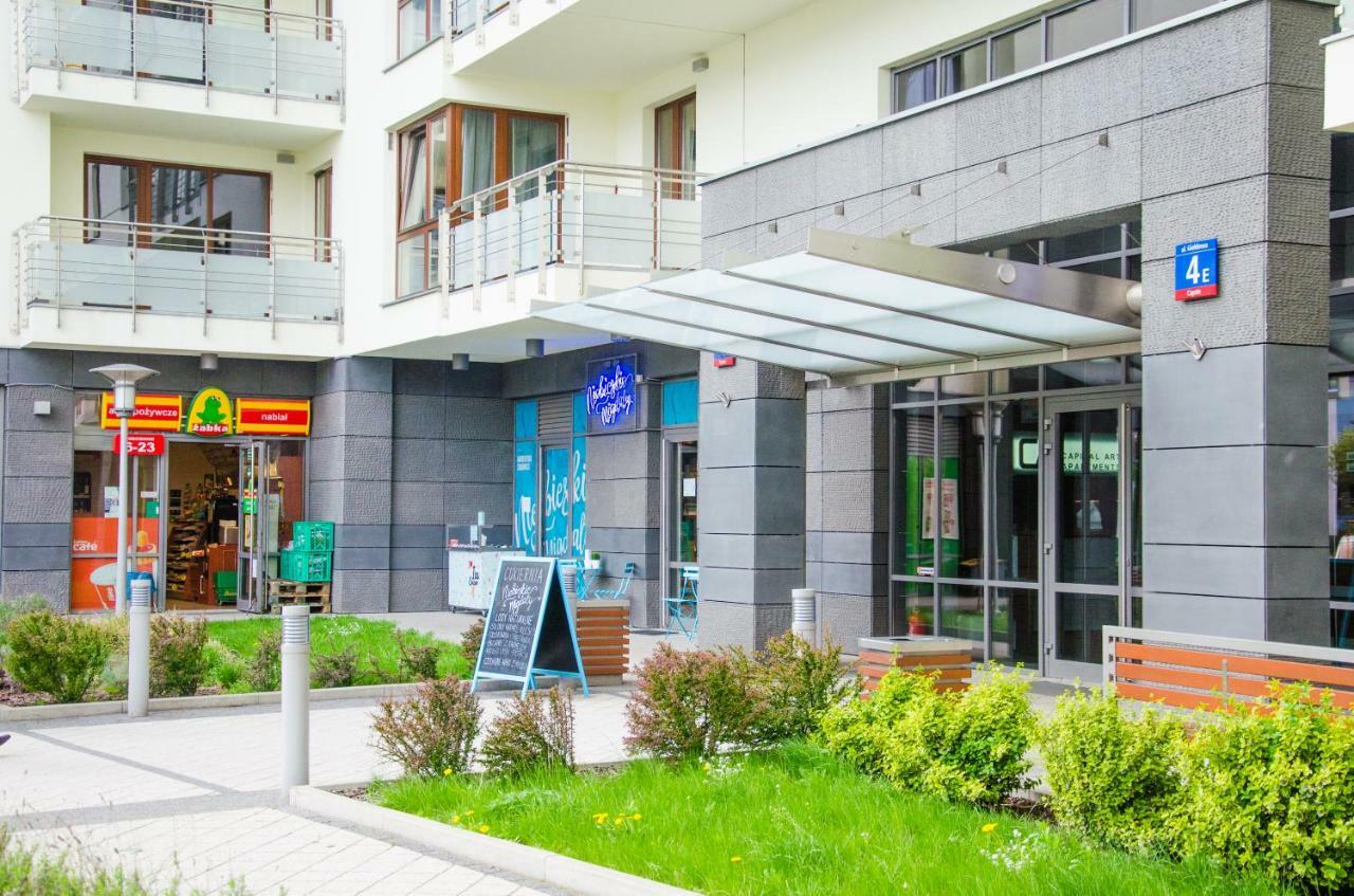 Apartament Centrum Gieldowa ワルシャワ エクステリア 写真